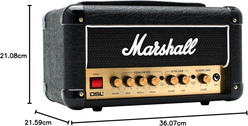 Marshall DSL1HR - Röhren Topteil für E-Gitarre