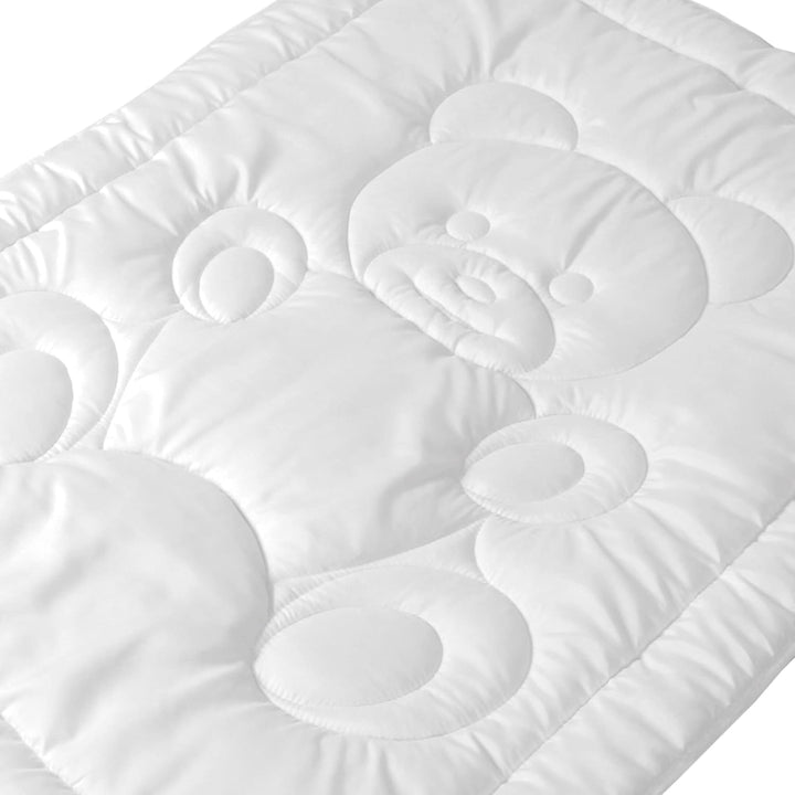 Kinder Betten-Set inkl. Bettwäsche 2-tlg (100x135cm / 40x60cm) Bettdecken Set, Bettbezug aus 100% Ba