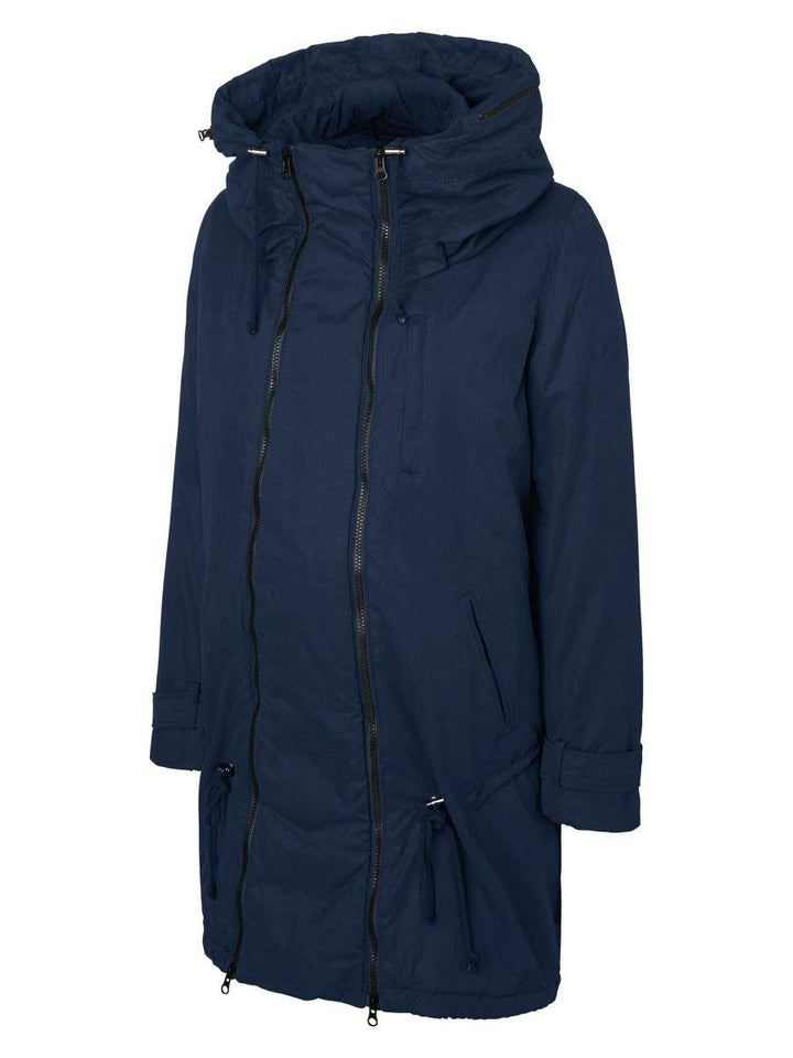 MAMALICIOUS Mama Licious Female Mantel Umstands-Jacke M Blau (Navy Blazer Navy Blazer), M Blau (Navy
