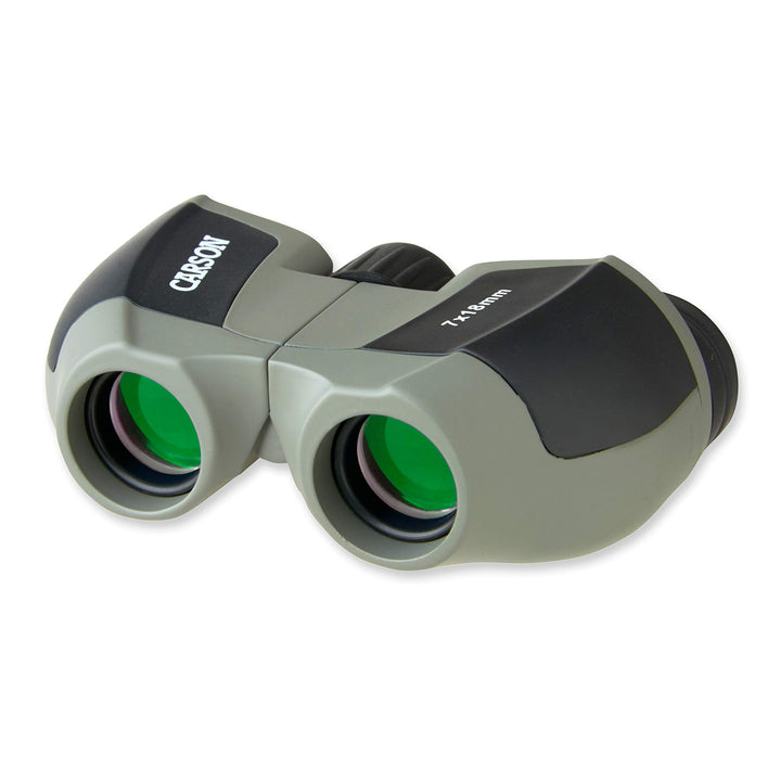 Carson MiniScout handliches 7x18mm Kompaktfernglas (JD-718) 7x18mm Compact-Size, 7x18mm Compact-Size