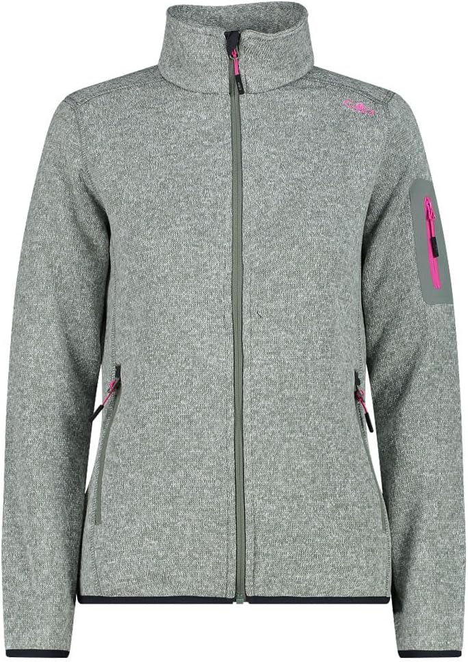 CMP Damen Fleecejacke Jacke 36 Grün, 36 Grün