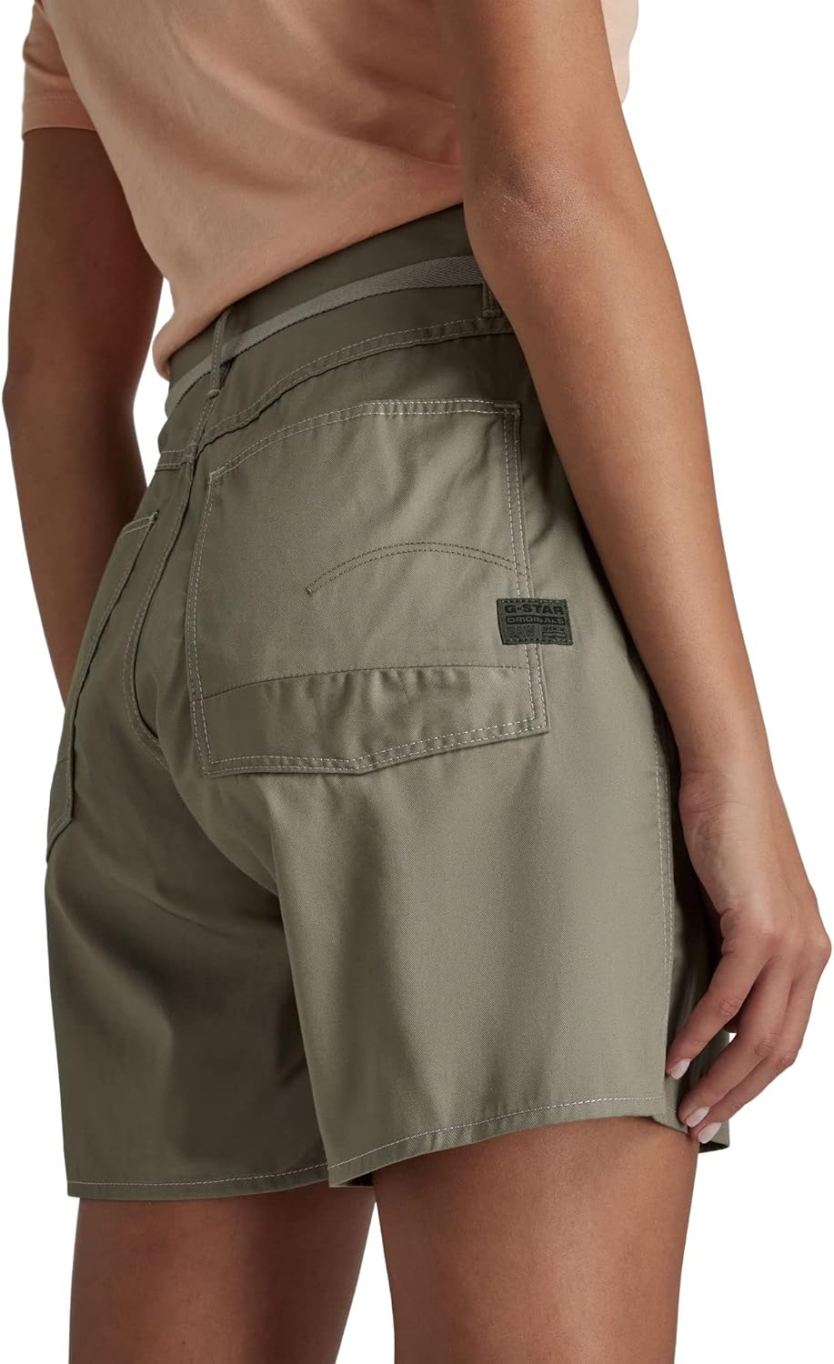 G-STAR RAW Damen Lynton Shorts 25W Grün (Shamrock D21492-a504-2199), 25W Grün (Shamrock D21492-
