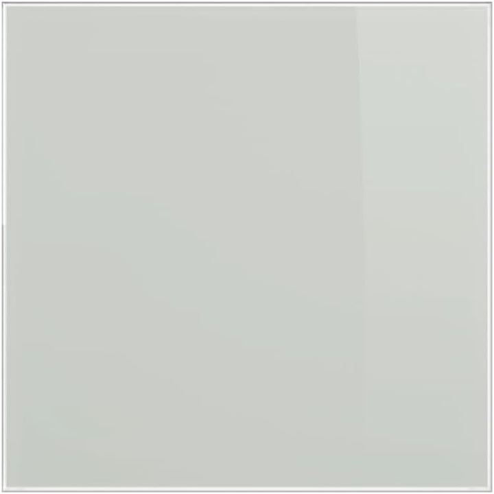 Vlano Badlüfter EOS 125 H WH, mit Feuchtigkeitssensor &amp; Nachlauf, 125 mm, Glasfrontplatte, Rückschla