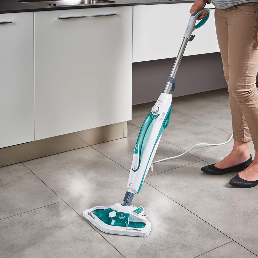 Polti Vaporetto PTEU0282 SV450_Double Dampfbesen mit integriertem Dampfreiniger,tötet und beseitigt