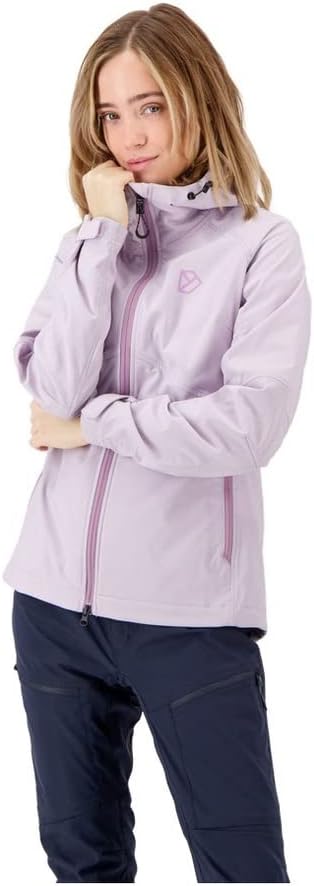 Didriksons Damen Funktionsjacke Petra Jacket 2, misty lilac lila flieder