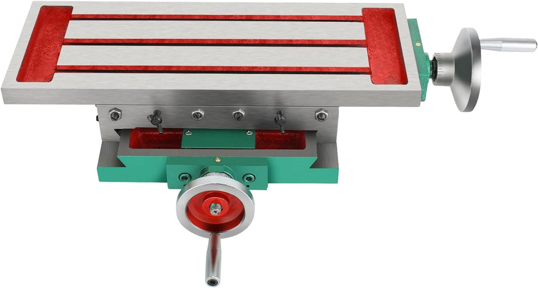 SucceBuy 450 x 170 mm Tisch Milling Machine Multifunktionale Arbeitstisch Frästisch zum Bohren und F