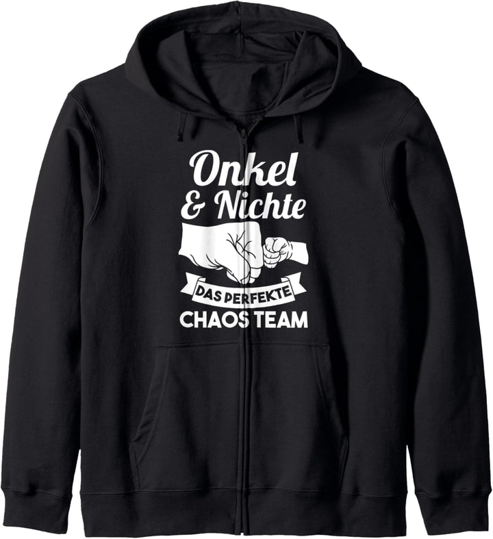 Onkel und Nichte Kapuzenjacke