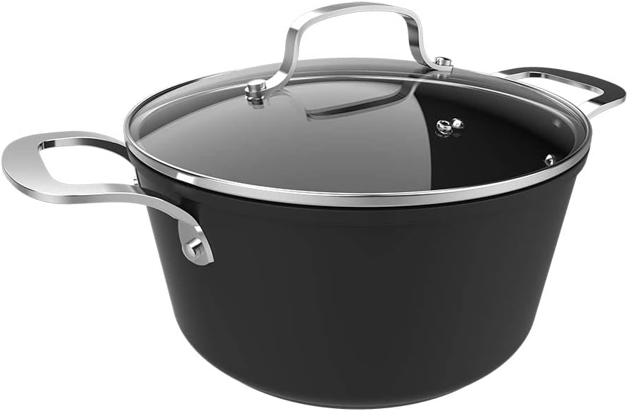 Cecotec Polka Fantasy 24 Topf Silver Durchmesser 24 cm, Fassungsvermögen 4,4 l, geschmiedetes Alumin