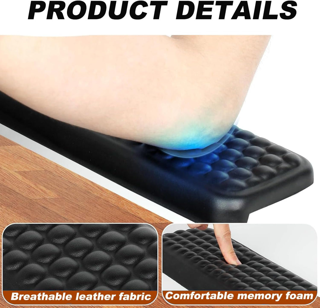 Armauflage Schreibtisch,2 Stück L-förmige Schreibtisch Handgelenk Ellenbogenstütze,Ergonomische Anti