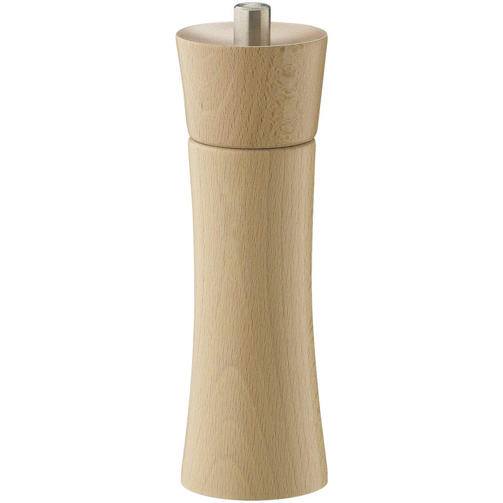 Zassenhaus Pfeffermühle Frankfurt 18 cm, aus Buchenholz mit stufenlos verstellbarem Hochleistungs-Ke