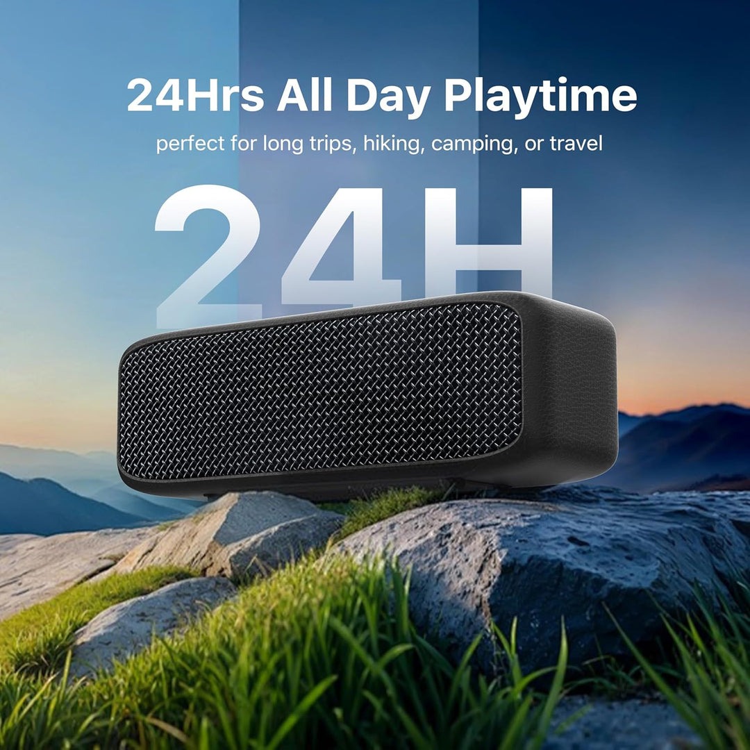 NOBIS 20W Tragbarer Lautsprecher Bluetooth, IP68 Wasserdicht, Bis Zu 24H Wiedergabezeit, TWS-Pairing