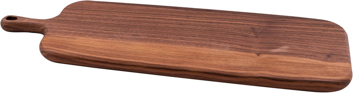 Point-Virgule Servierbrett aus Walnussholz mit Griff, perfekt zum Servieren von Vorspeisen und Käse,