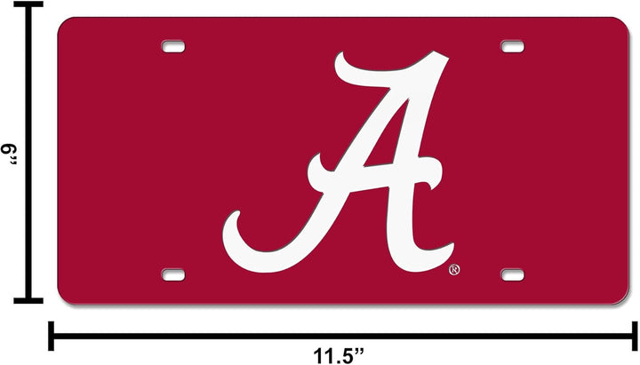 NCAA lasergeschnittenes Kennzeichen Alabama Crimson Tide, Alabama Crimson Tide