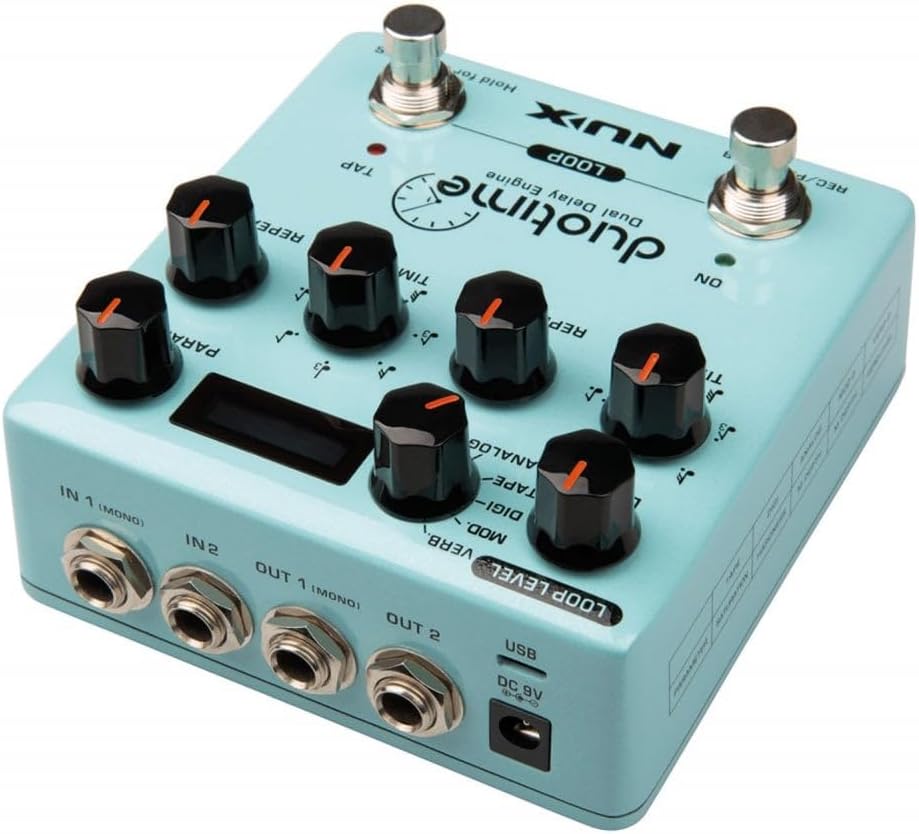 Nux Nux-NDD6 Delay Pedal & Looper Funktion