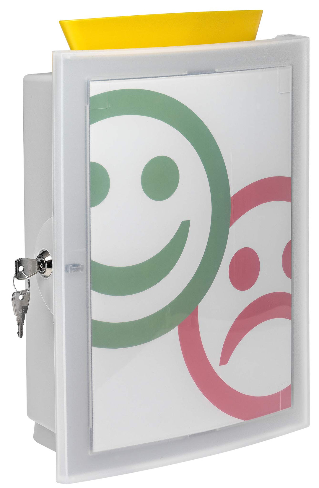 HAN Sammelbox IMAGE'IN mit transparenter abschliessbarer Tür und auswechselbarem Motiv, Wahlurne, Sp