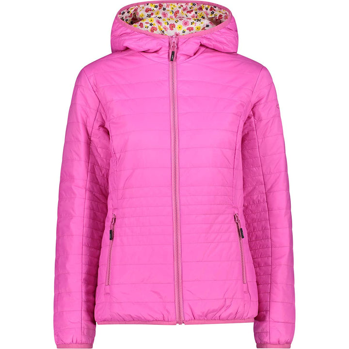 CMP Damen Woman Reverse Jacket Fix Hood WOMAN REVERSE JACKET FIX HOOD 36 Malve, 36 Malve
