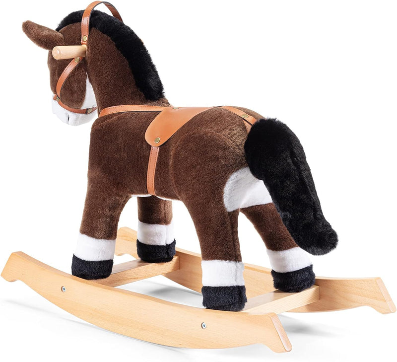 Trudi 29708 8006529297084 Tiere Braun (Rocking Horse Brown)