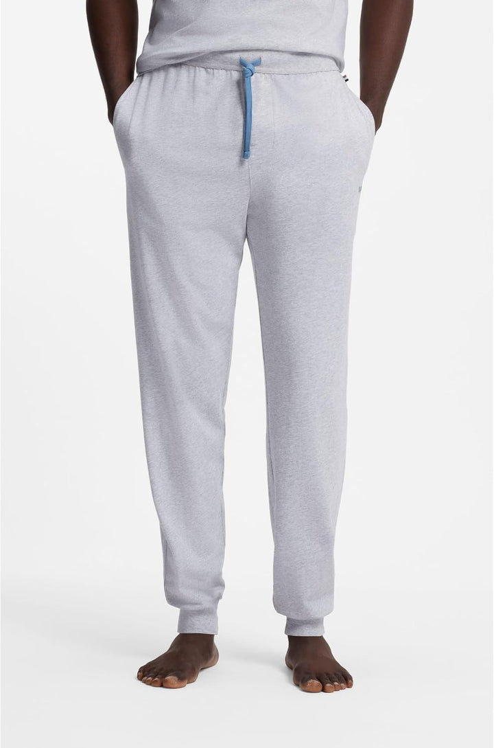 BOSS Herren Sestart Jogginghose aus Baumwoll-Terry mit Logo-Aufnäher S Light/Pastel Grey 053, S Ligh