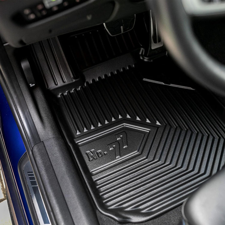 SMK Gummimatten auto fussmatten Satz für Alfa Romeo MiTo 2008-2018 Erleben Sie einen neuen Standard