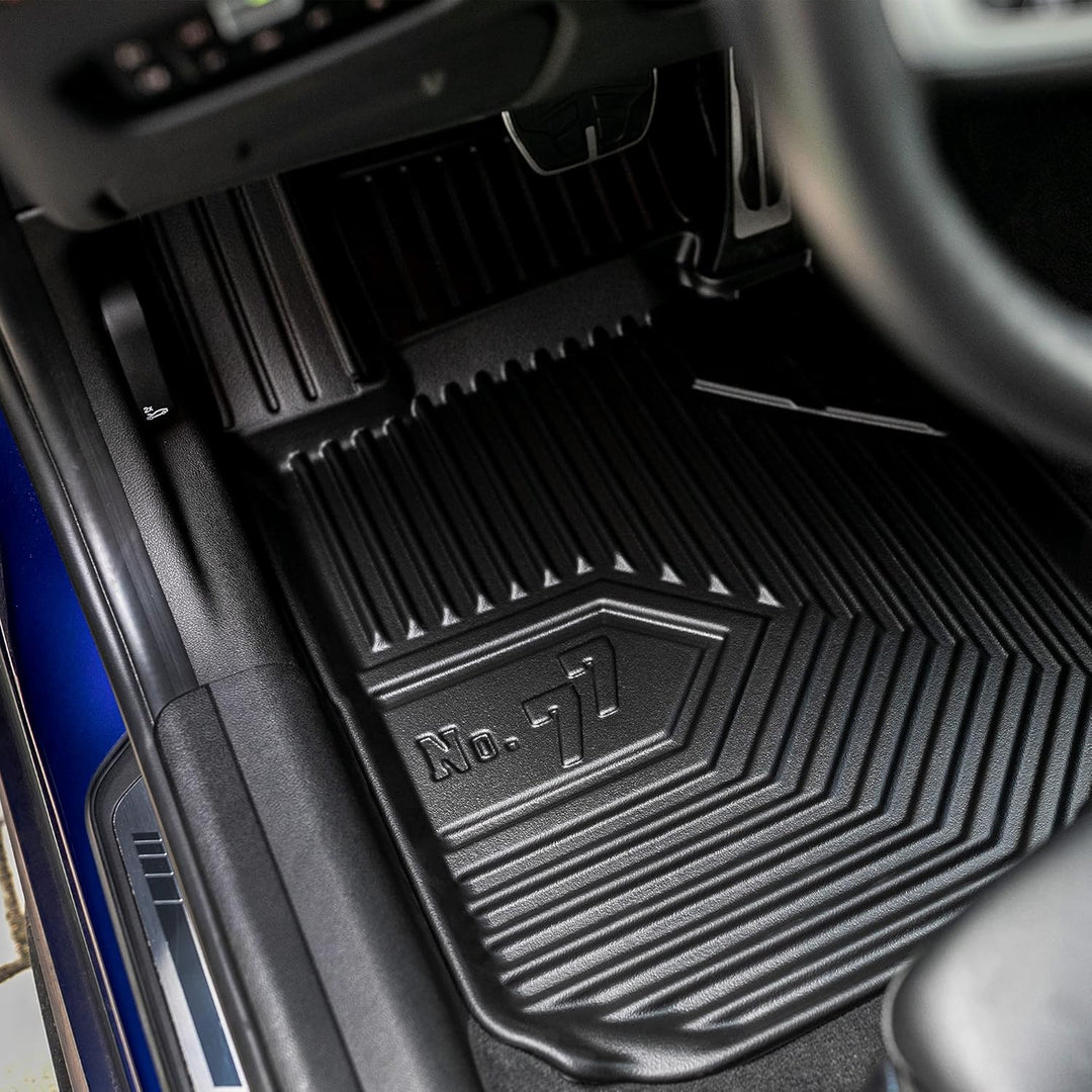 SMK Gummimatten Auto Fussmatte passt für Renault Trafic III ab 2014 Verbessern Sie Ihren Reisekomfor