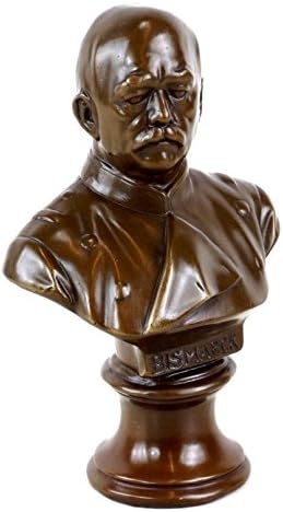 Kunst & Ambiente - Otto von Bismarck Büste - signiert - Militaria - Bronzebüste - Bismarck Statue