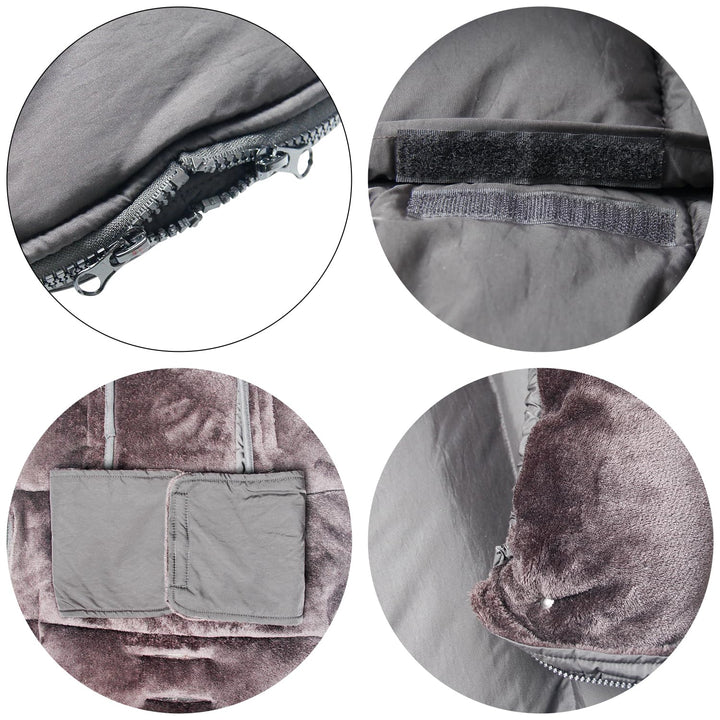 Kinderwagen Fusssack Universal Winter Warm Baby Schlafsack Outdoor Wasserdicht und Winddicht, Geeign