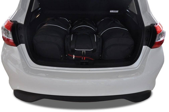 KJUST Dedizierte Reisetaschen 4 stk kompatibel mit NISSAN PULSAR I 2014-2018