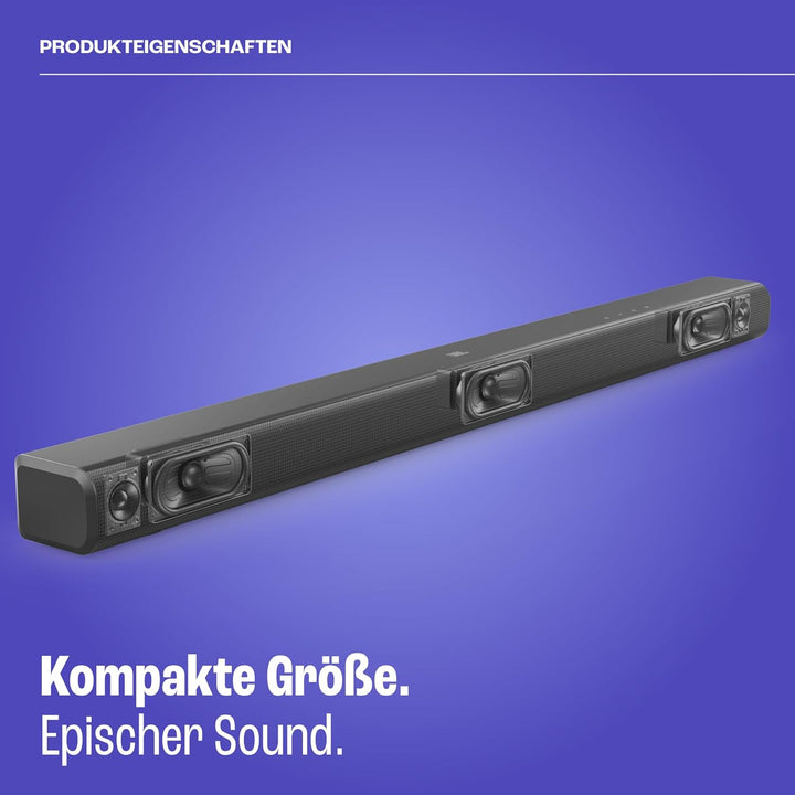 JBL Cinema SB 510 – 3.1-Kanal-Soundbar mit integriertem Subwoofer für Heimkino Sound-System – Mit Bl