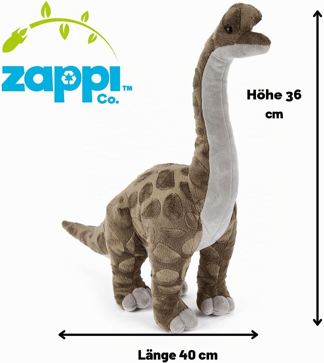 Zappi Co Plüschtier für Kinder, gefüllt, weich, kuschelig, Teil der Safari-Tier-Kollektion, perfekt