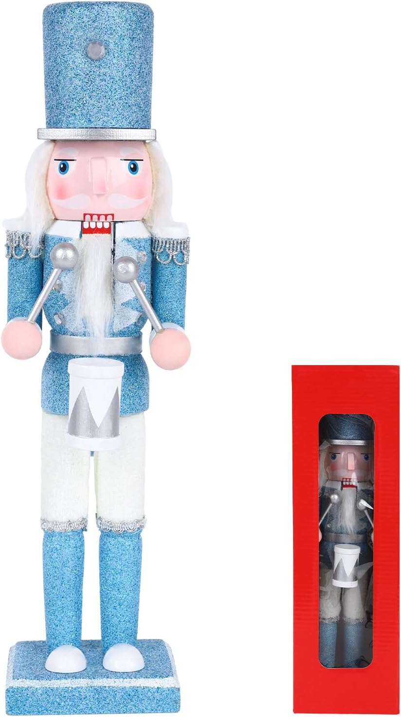 Jodsen 30 cm Weihnachten Nussknacker Soldat,Nussknacker Weihnachtsschmuck Nussknacker König,Traditio