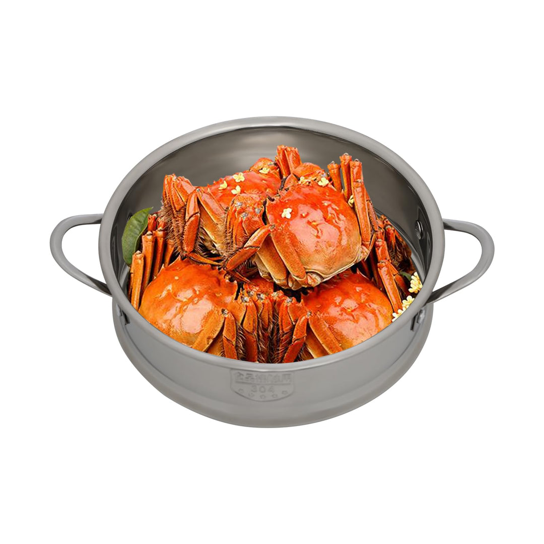 Edelstahl Dampftopf, Kartoffeldämpfer aus Edelstahl, leisch Gemüse Kochen Dampf Topf Küche Topf Damp