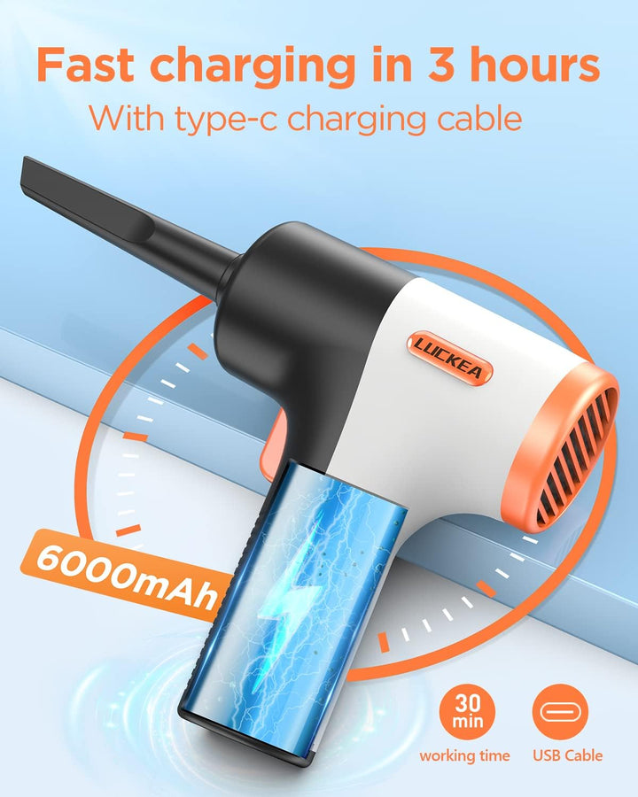 LUKCEA Elektrische Staubgebläse Druckluftspray BSD668-1, BSD668-1