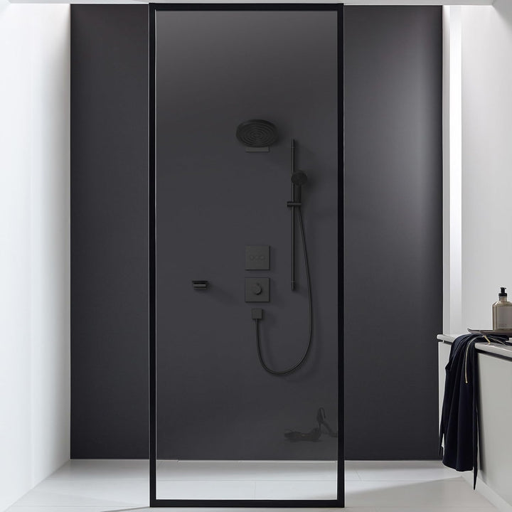 hansgrohe Pulsify S - Brausearm für Kopfbrause, Wandanschluss für Duschkopf Pulsify S 260mm, Mattsch