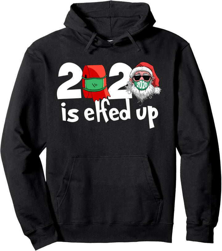 Weihnachten 2020 ist Elfed Up Santa Elf Familie Weihnachten Pullover Hoodie