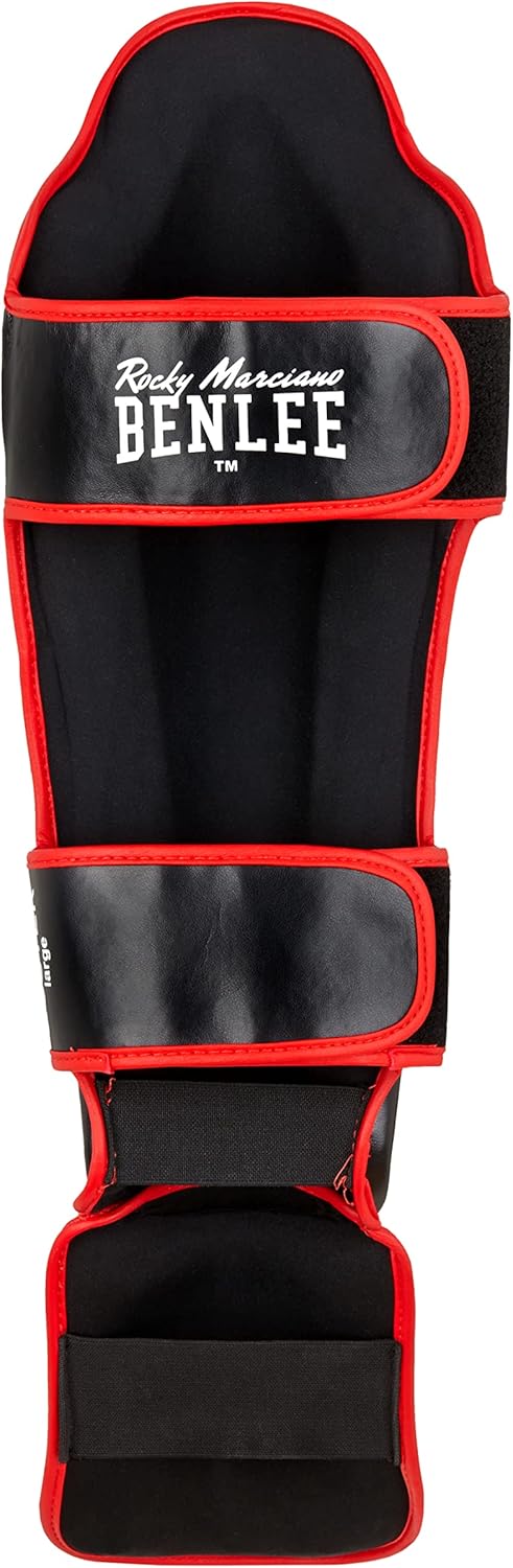 BENLEE Schienbeinschoner aus Kunstleder (1 Paar) Buster S/M Schwarz, S/M Schwarz
