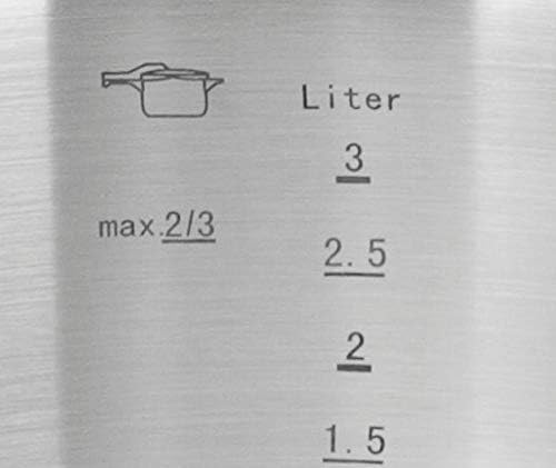 Lacor 71868 Schnellkochtopf 8,0 L D.22 cm