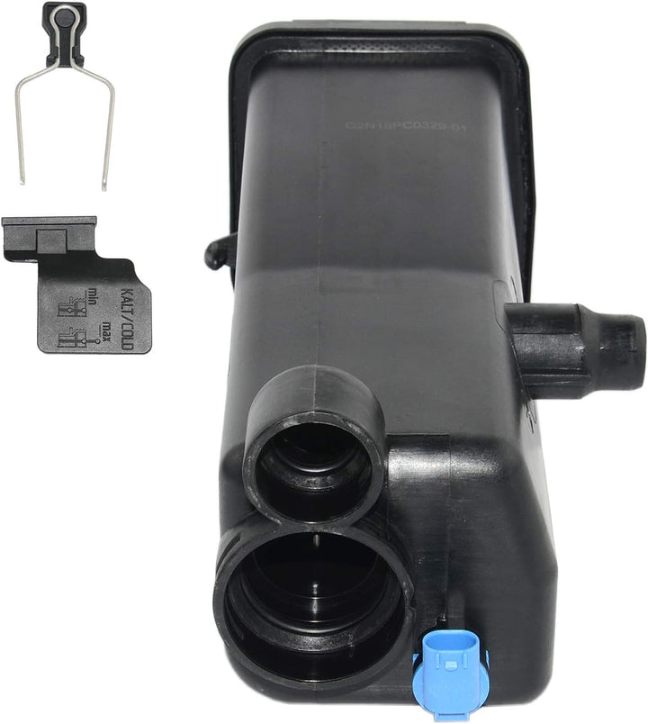 Bisenya 17137787039 Ausgleichsbehälter Kühlwasserbehälter Kühlmittel mit Sensor kompatibel mit 3er E