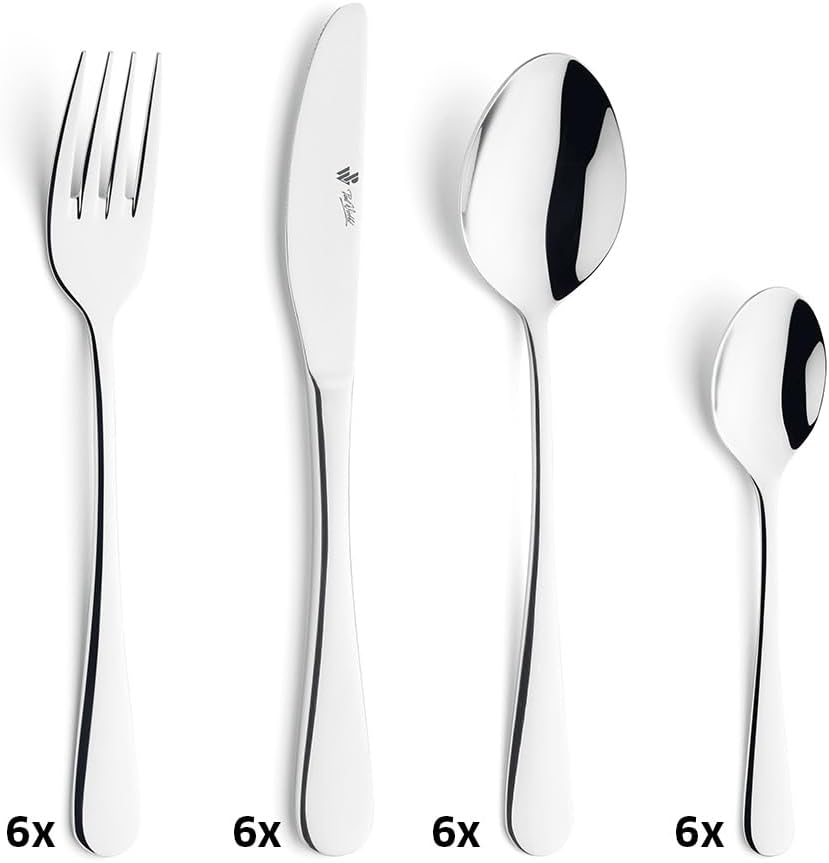 PW Rhodos 24-TLG. Besteckset im Etui 24-teilig, 24-teilig