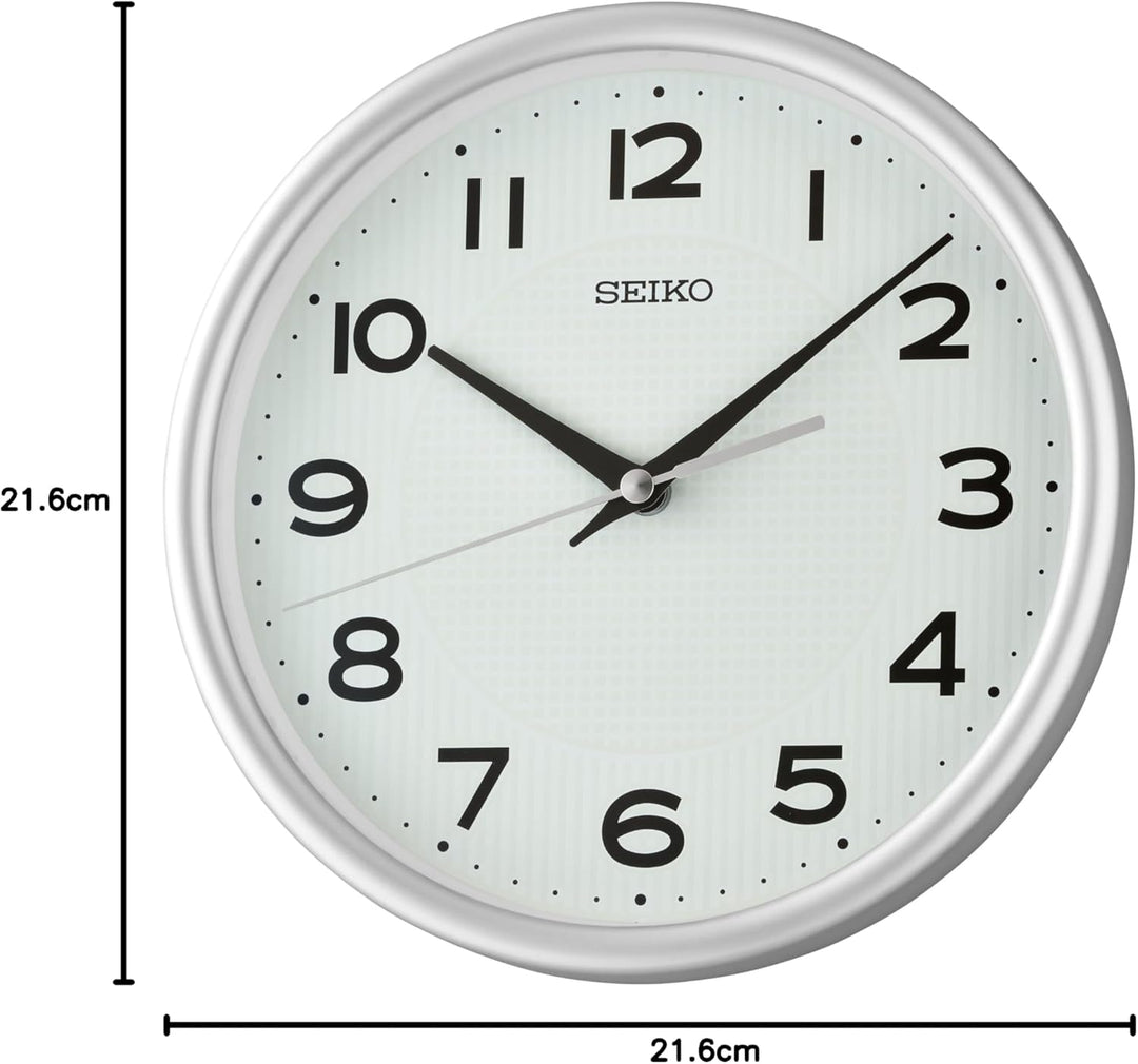 Seiko Clocks Tischuhr QXA836S, Silber