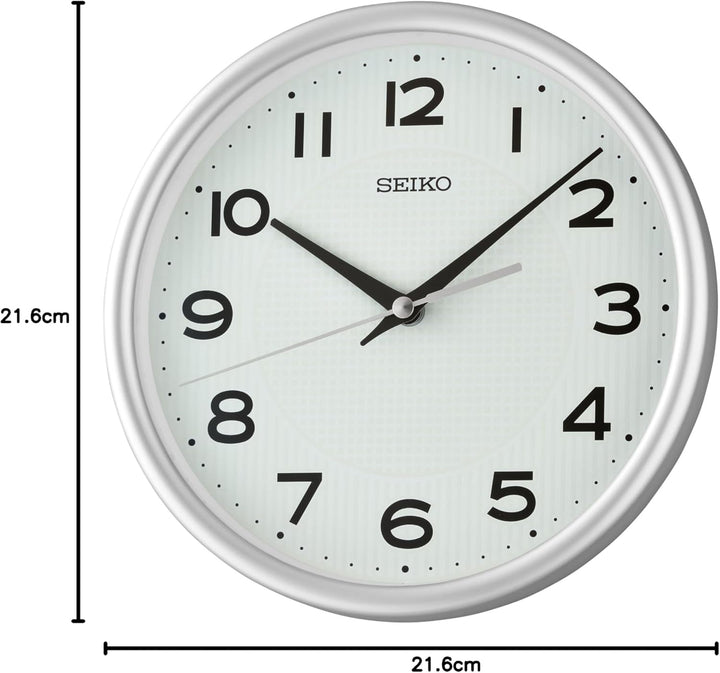 Seiko Clocks Tischuhr QXA836S, Silber