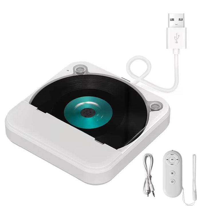 Externer Universal-CD-Player Fürs Auto - Tragbarer CD-Player mit AUX-Kabel, Wird in Den USB-Anschlus