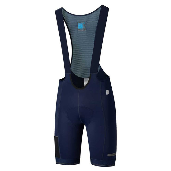 SHIMANO Unisex Evolve Bib Shorts Leggings, Mehrfarbig (Mehrfarbig), Einheitsgrösse