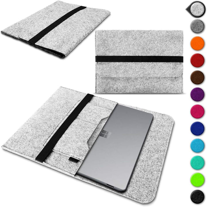 Schutzhülle kompatibel mit Microsoft Surface Laptop 4/5 13,5 Zoll Filz Tasche Sleeve Hülle Laptop Co