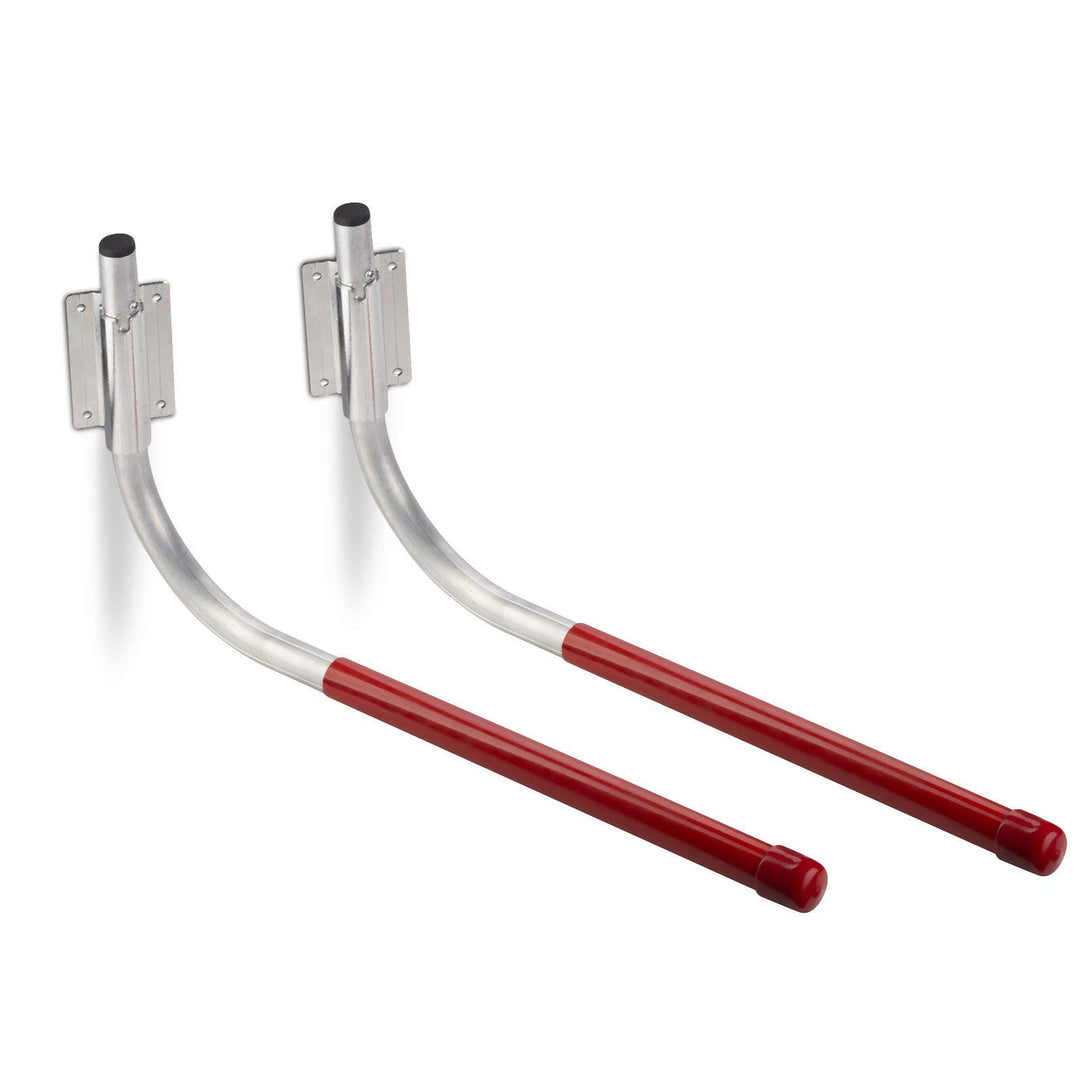 2er Set Fahrrad-Halter 270 x 550 mm Gerätehalter Fahrradhaken Fahrradhalter 2er Set - Fahrradhalter,