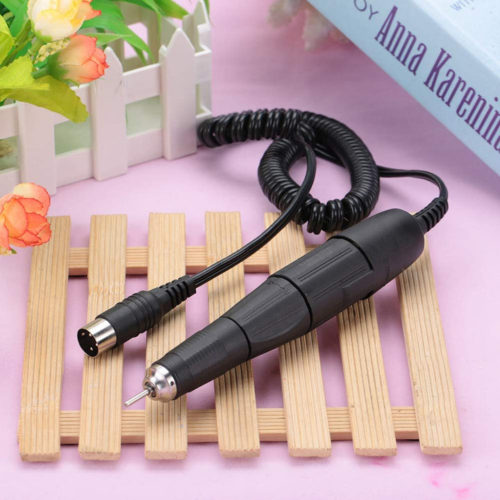 Elektrischer Nagelbohrergriff für Nagelmaniküremaschine, 02L-2,35 mm Handstück, Schwarz