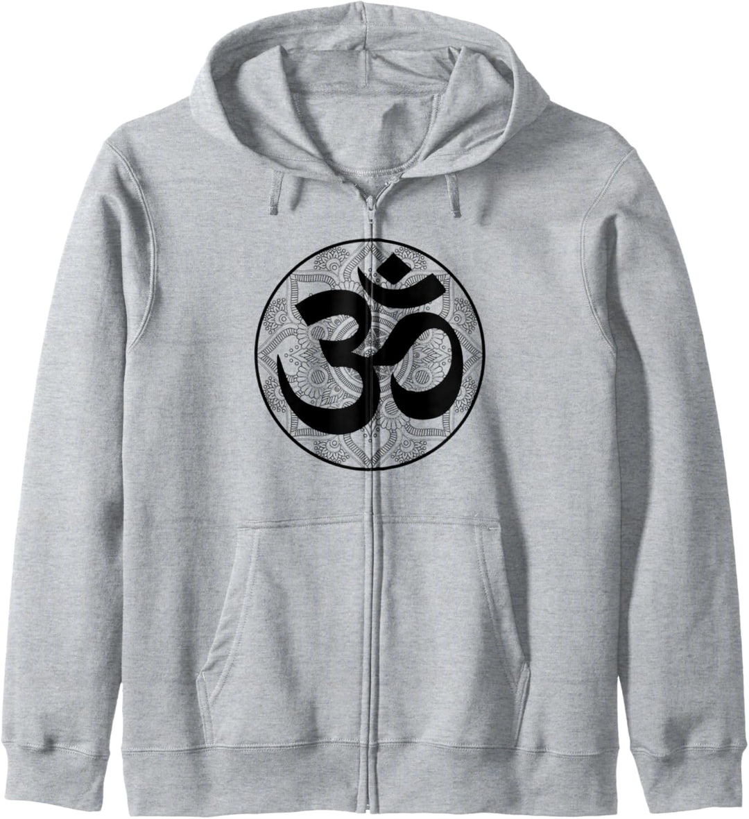 Mandala Om AUM OHM Meditation Yoga Spiritualität Namaste Zen Kapuzenjacke
