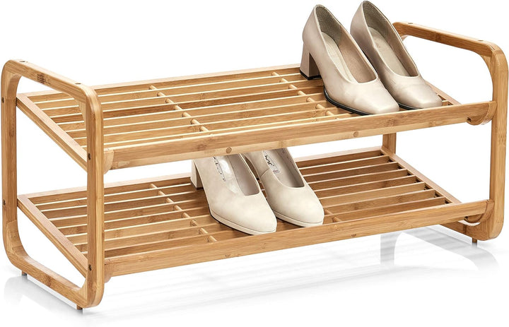 Zeller 13569 Schuhregal, Bamboo, ca. 74 x 33 x 33 cm