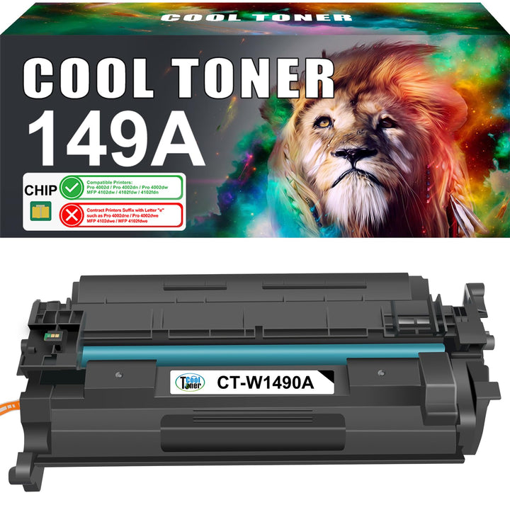 Cool Toner 149A (Mit Chip) Kompatible für HP Laserjet Pro 4002dn Toner 4002dw 4002d 4002 MFP 4102fdw