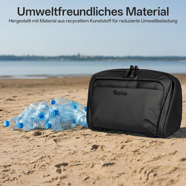 Rollei Fotoliner Ocean Slingbag S Kameratasche Fototasche Schultertasche klein Kamera Tasche Wasserd