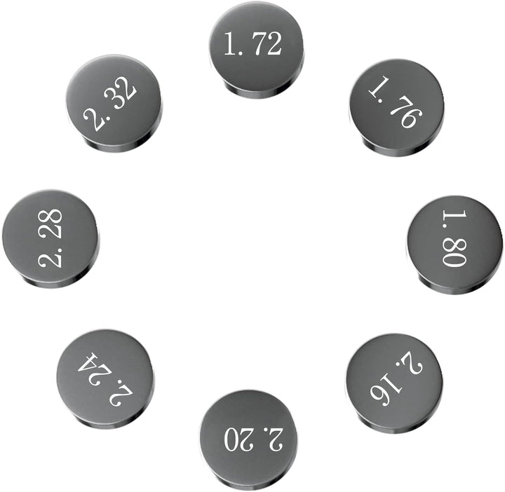 AHL Durchmesser: 9.48mm 4x52pcs Ventil Shim Ventile einstellen für TL1000R TL1000 R 1998-2003